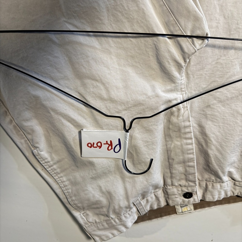 Gap Khaki Chino Pants Mens 34x30 (Fits 32x30) Beige Pockets Canvas Travel - Picture 9 of 9